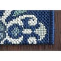 Miniatyrbillede 2 af 5: Sisaltæppe SISAL COLOR 19246/699 Blomster blå, 120x170 cm