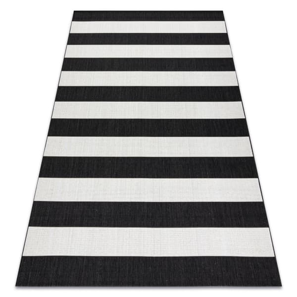 Sisaltæppe SISAL FLAT 48644/690 strimler, 140x200 cm