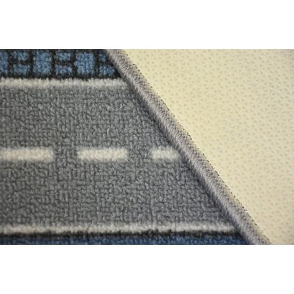 MATTO - MATTON liukastumisenesto lapsille STREET sininen, 150x450 cm