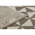 Miniatyrbild 4 av 5: MATTA SIZAL FLOORLUX 20489 champagne / taupe TRIANGLER, 80x150 cm