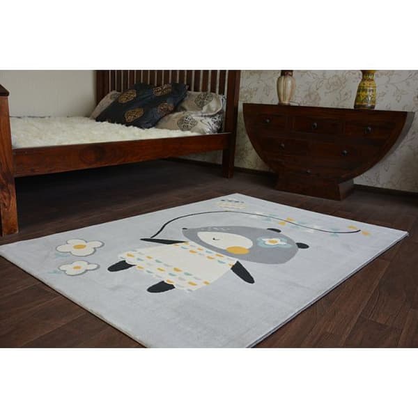 Matto PASTEL 18403/052 - mouseketeer harmaa, 120x170 cm