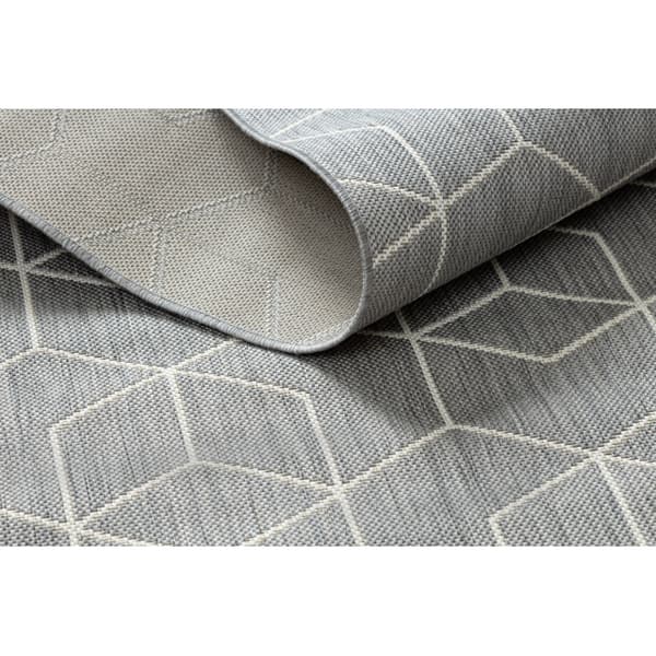 Matta FLAT 48655/637 SISAL - 3d kub, 120x170 cm