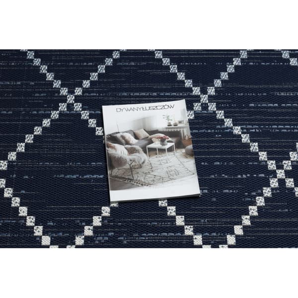 Sisaltæppe SISAL COLOR 47268/309 Roma Firkanter blå, 80x150 cm