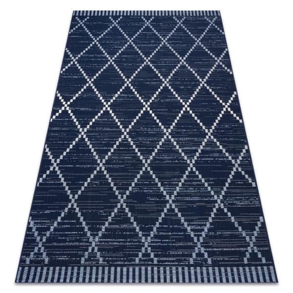 Sisaltæppe SISAL COLOR 47268/309 Roma Firkanter blå, 80x150 cm