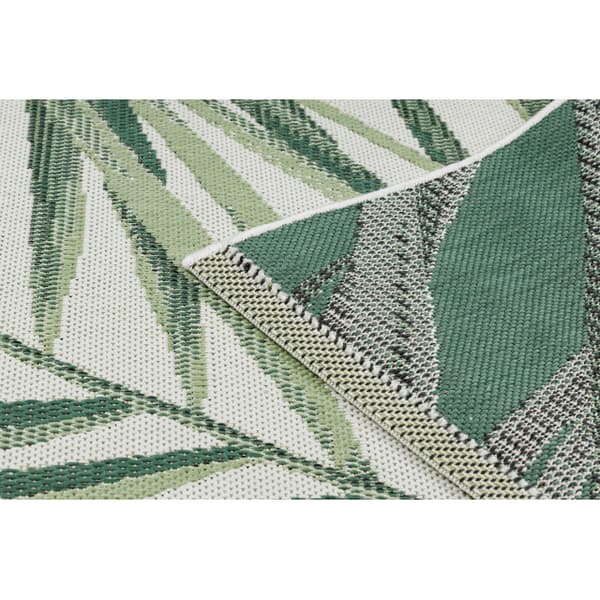 Sisaltæppe SISAL COLOR 19434/062 Blade Grøn JUNGLE, 80x150 cm