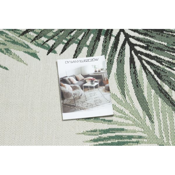 Matta COLOR 19435/062 SISAL Leaves Green JUNGLE, 160x230 cm