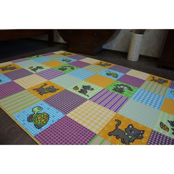 Matto lapsille PETS eläimet eläimet, 150x350 cm
