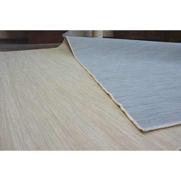 Sisaltæppe dobbeltsidet SISAL DOUBLE 29201/035 blå melange/beige melange, 160x230 cm