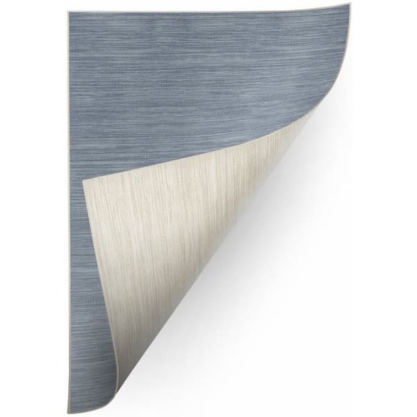 Sisaltæppe dobbeltsidet SISAL DOUBLE 29201/035 blå melange/beige melange, 160x230 cm
