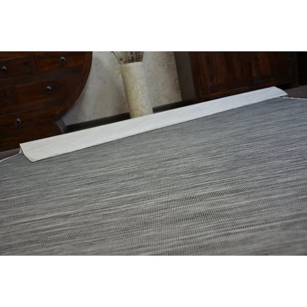 Sisaltæppe dobbeltsidet SISAL DOUBLE 29201/095 kedelig grå/beige melange, 160x230 cm