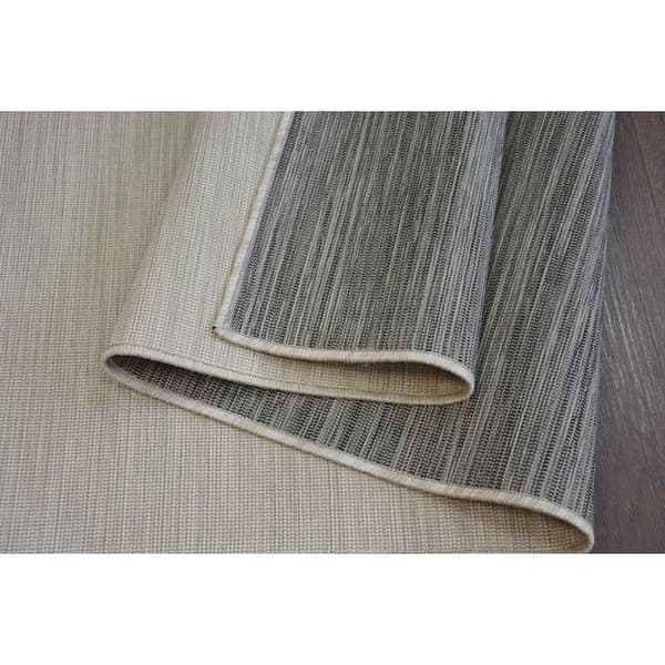 Sisaltæppe dobbeltsidet SISAL DOUBLE 29201/095 kedelig grå/beige melange, 160x230 cm
