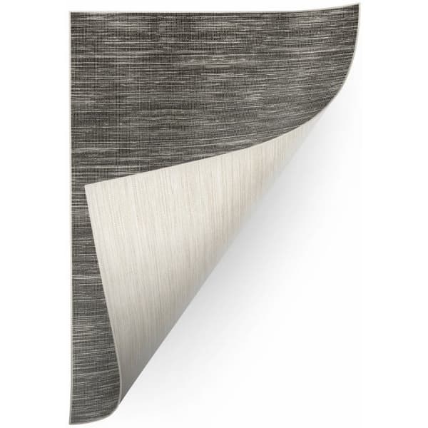 Matta DOUBLE 29201/095 grafitmelange / melange beige dubbelsidig, 160x230 cm