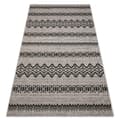 Miniatyrbild 1 av 5: MATTA SIZAL FLOORLUX 20510 silver / svart, 160x230 cm