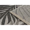 Miniatyrbillede 4 af 5: Sisaltæppe SISAL FLOORLUX 20504 LØV sølv / sort JUNGLE, 60x110 cm