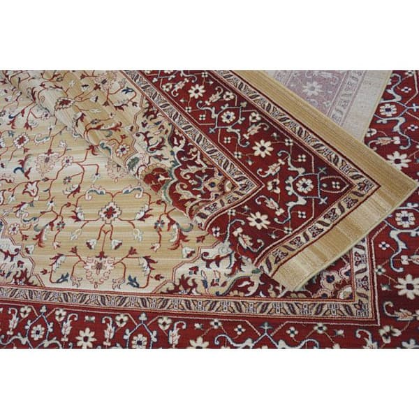 Tæppe Wełniany VERA W1087 Camelhair / terra WEŁNA, 160x235 cm