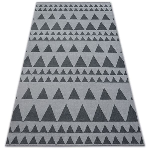 Matta SENSE Micro 81243 TRIANGLER silver/antracit, 80x150 cm