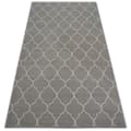 Miniatyrbillede 1 af 5: Tæppe SENSE Micro 81220 MAROKKANSK KLØVER beige/hvid TRELLIS, 80x150 cm