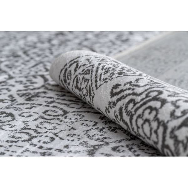 Matta NOBIS 84302 silver/antracit - Ram, 185x275 cm