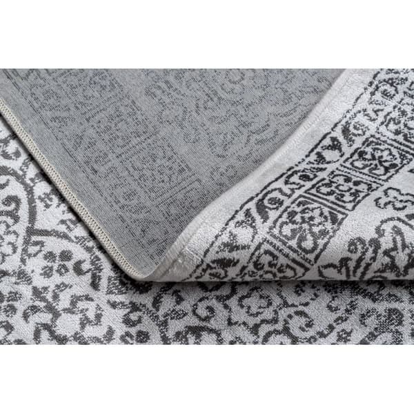 Matta NOBIS 84302 silver/antracit - Ram, 185x275 cm