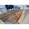 Miniatyrbild 5 av 5: Matta WINDSOR 22890 ETHNIC blå burgund, 60x100 cm