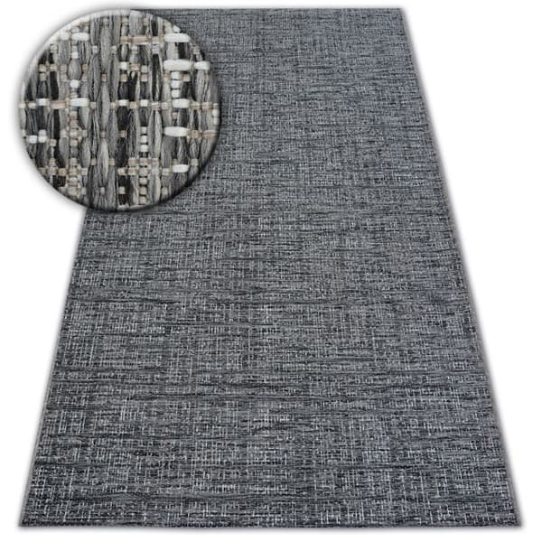 Matta SISAL LOFT 21126 MELANGE silver/ivory/grå, 140x200 cm