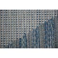 Miniatyrbild 4 av 5: Matta SISAL LOFT 21132 TRIANGLER ivory/silver/blå, 80x150 cm