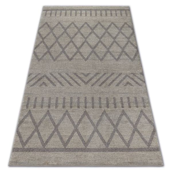 Matto SOFT 8034 ETNO BOHO kerma / vaaleanruskea, 120x170 cm