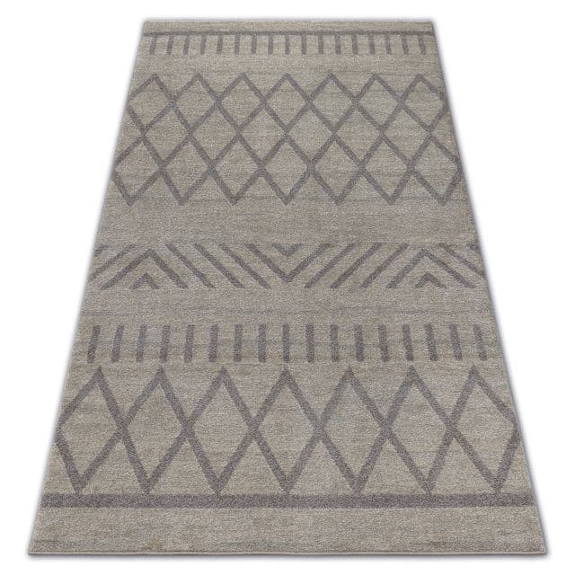Matta SOFT 8034 ETHNO BOHO grädde / ljus brun, 280x370 cm