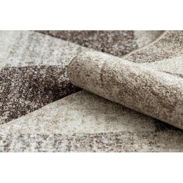 Matto FEEL 5672/15055 KOLMIOT beige / ruskea / kerma, 120x170 cm