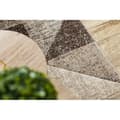 Pikkukuva 2 / 5: Matto FEEL 5672/15055 KOLMIOT beige / ruskea / kerma, 120x170 cm