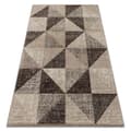 Pikkukuva 1 / 5: Matto FEEL 5672/15055 KOLMIOT beige / ruskea / kerma, 120x170 cm