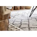 Pikkukuva 3 / 5: Matto BERBER TANGER B5940 kerma / ruskea Tupsut berbery Marokkolainen shaggy, 120x170 cm