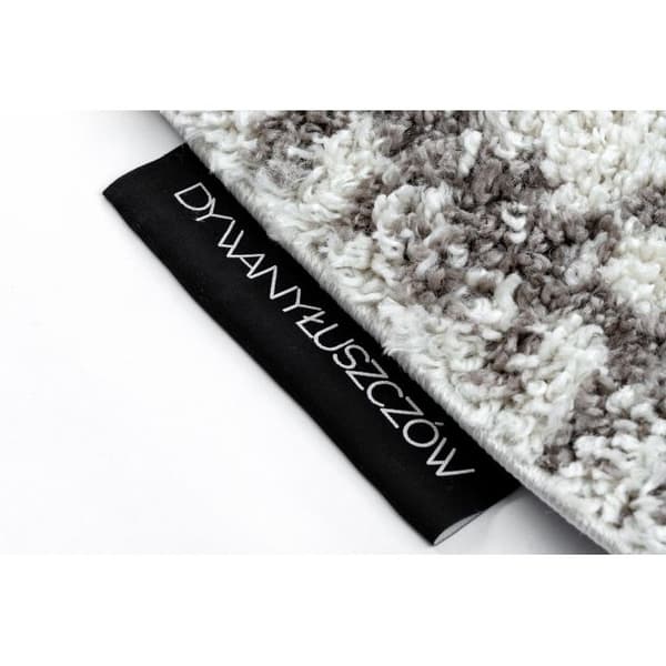 Matto BERBER TANGER B5940 kerma / ruskea Tupsut berbery Marokkolainen shaggy, 120x170 cm