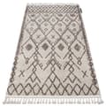 Pikkukuva 1 / 5: Matto BERBER TANGER B5940 kerma / ruskea Tupsut berbery Marokkolainen shaggy, 120x170 cm