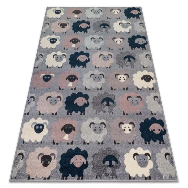 Matto HEOS 78468 harmaa / sininen LAMPAAT , 120x170 cm
