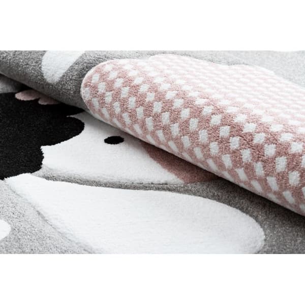 Matto PETIT DOLLY LAMPAAT harmaa, 80x150 cm