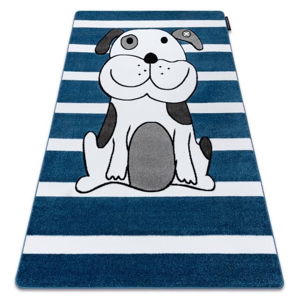 Matto PETIT PUPPY KOIRA PENTU sininen, 200x290 cm