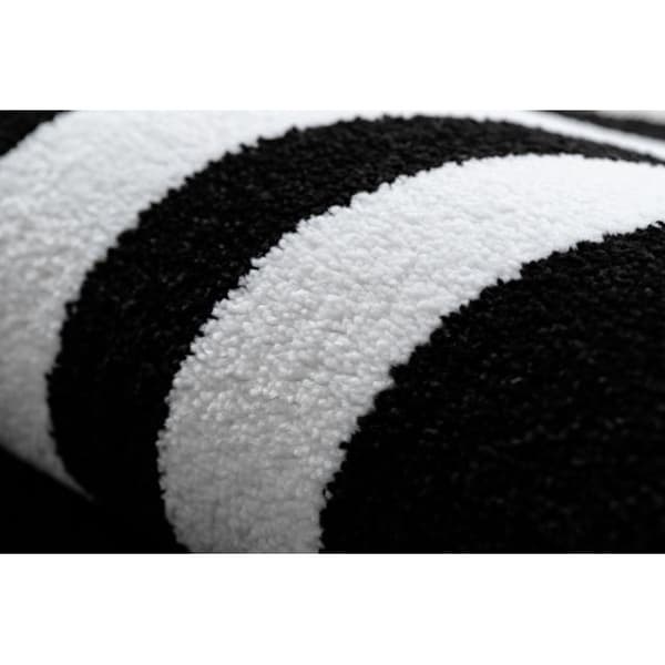 Matta HAMPTON Ram svart, 160x220 cm