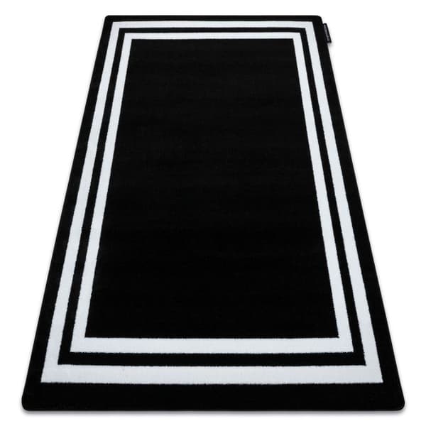 Matta HAMPTON Ram svart, 160x220 cm