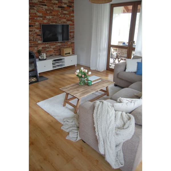 Matta BUNNY beige IMITATION AV KANINSPEL, 140x190 cm