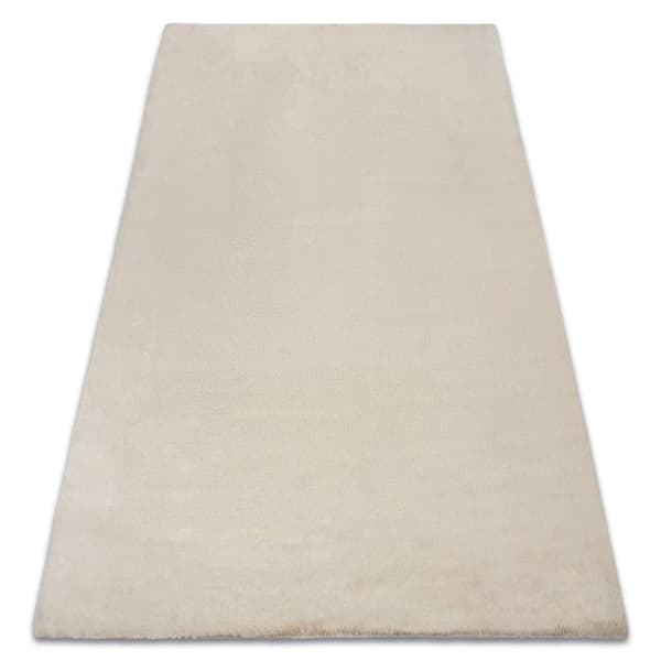 Tæppe BUNNY beige IMITERET KANINPELS, 160x220 cm