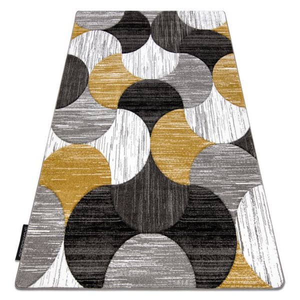 Matta ALTER Geo Seashells guld, 280x370 cm