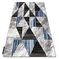 Miniatyrbild 1 av 5: Matta ALTER Nano Triangles blå, 120x170 cm