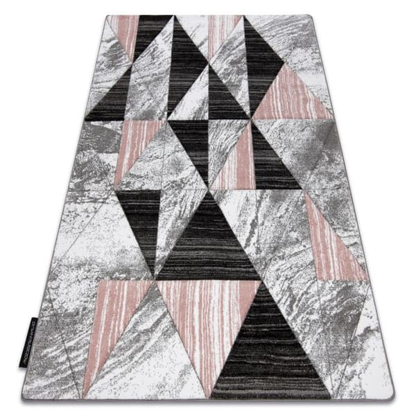 Matta ALTER Nano Triangles rodna rosa, 160x220 cm