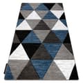 Miniatyrbild 1 av 5: Matta ALTER Rino Triangles blå, 180x270 cm