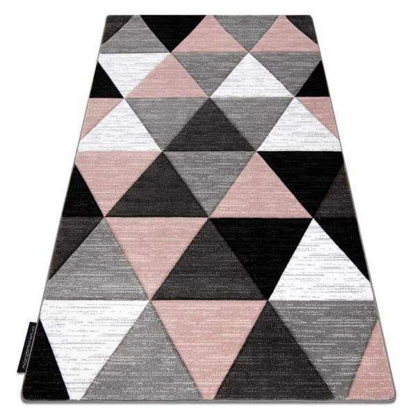 Matta ALTER Rino Triangles rodna rosa, 180x270 cm