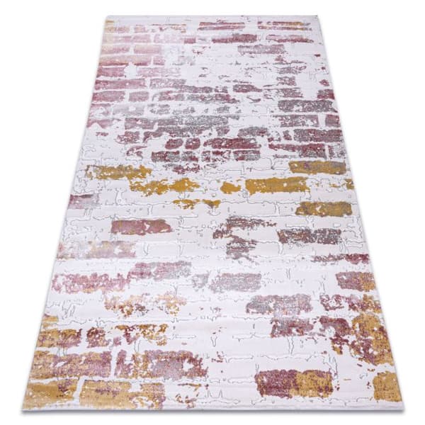 Matta ACRYLIC DIZAYN 125/5057 rosa, 100x300 cm