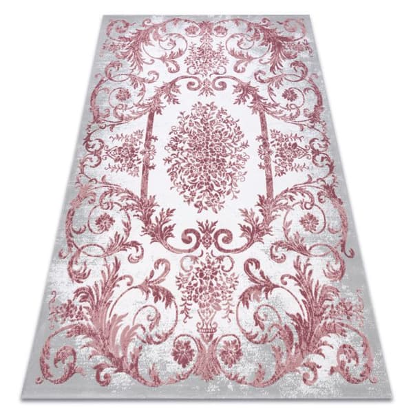 Matta ACRYLIC USKUP 352 Ornament rosa , 200x300 cm
