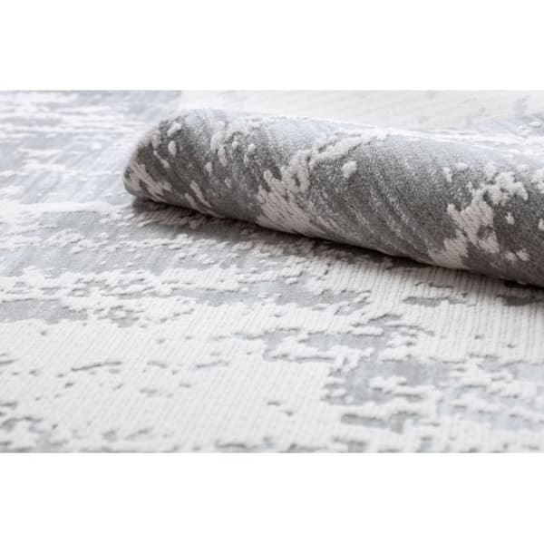 Matta ACRYLIC USKUP Concrete 9484 ivory / grau, 80x300 cm