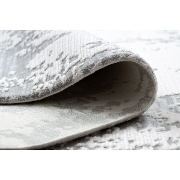 Matta ACRYLIC USKUP Concrete 9484 ivory / grau, 80x300 cm